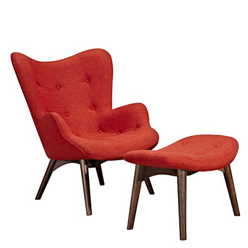 Algopix Similar Product 3 - NyeKoncept Aiden Chair in Lava Red