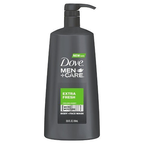 Dove Men+Care Extra Fresh Body Wash 23.5 oz TRG