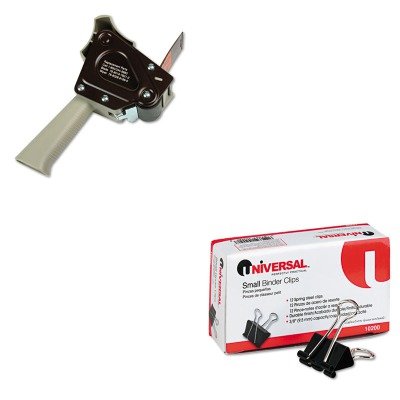 

KITMMMH180UNV10200 - Value Kit - Scotch H180 Box Sealing Pistol Grip Tape Dispenser (MMMH180) and Universal Small Binder Clips (UNV10200)