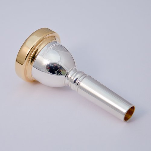 

24K Gold Rim & Cup Bach Large Shank Trombone Mouthpiece, 5GS