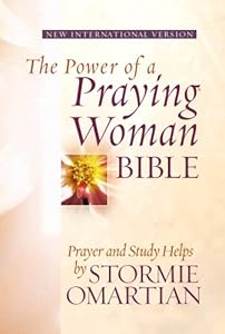 The Power of a Praying Woman Bible: Prayer And Study Helps by Stormie Omartian - Camel Bonded Leather