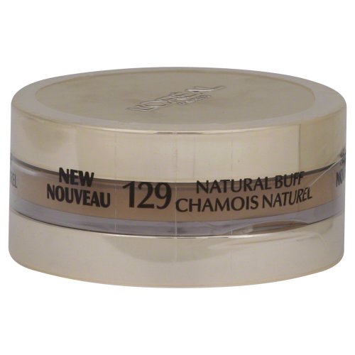 L'Oreal Visible Lift Repair Absolute Makeup, Rapid Age Reversing, #129 Natural Buff - 0.7 Oz, Pack of 2