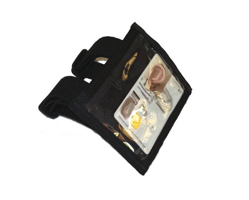Algopix Similar Product 18 - Military Armband ID Holder in Black