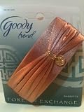 Goody Trend Foreign Exchange Mauve Hair Barrette With Gold Decrative Coin Trim (1pc)