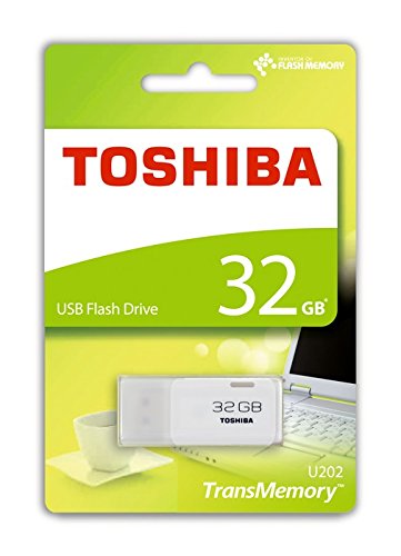 Toshiba Hayabusa - Memoria USB2.0 de 32 GB, color blanco