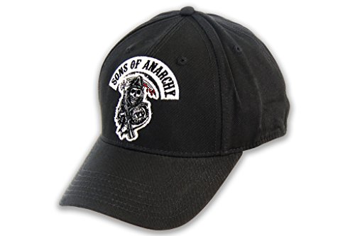 Sons of Anarchy Reaper Crew With Front Patch Fitted Baseball Cap Hat