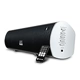 GOgroove 2.0 Channel Bluetooth Home Theater Sound Bar Speaker with High Definition Streaming, Optical and Analog Input and Wall Mounting Kit - Works With Samsung , VIZIO , LG and More HD Televisions