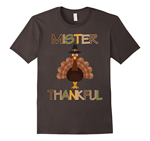 Thanksgiving Mister Thankful T-Shirt Turkey Boys Costume