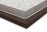 Materasso Matrimoniale Memory LA ROSA DEI VENTI Misura 160x190 Alto 25 cm Rivestimento ALOE VERA SILVER SFODERABILE con fascia FULL 3D AIR e FRESH AIR TECHNOLOGY