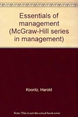 Essentials of management (McGraw-Hill series in management)