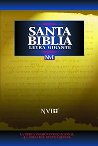 Santa Biblia - NVI Letra Gigante Tela Negro