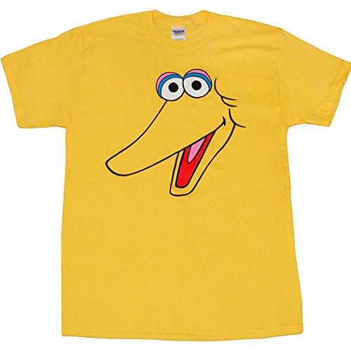 Big Bird Face T-Shirt-X-Large