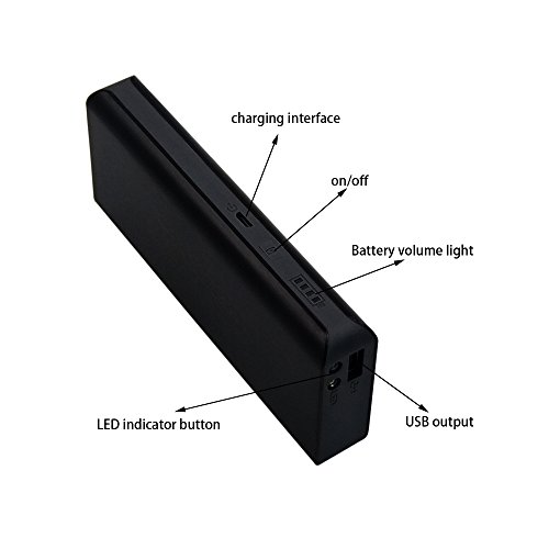 Bay Valley Parts High Capacity 3.7V 10000mAh External Rechargeable Portable Battery Pack Charger Power Bank For Samsung Galaxy S5, S4, S3, S2, Note 3, Note 2, Galaxy Tab 3, 2 -- iPhone 6, 6 PLUS, 5, 5S, 5C 4S, 4, iPod, iPad, iPad 4 ,The New iPad, iPad mini, iPad Air -- HTC One Mini , HTC One, One 2 (M8), One X S, Sensation XE XL, Wildfire S, Desire HD, Desire S, Incredible S -- Google Nexus One, 4, 5, 7, 10, Nexus S -- Nokia Lumia 600, 710, 800, 900, 920, 925,1020, N8, C6 -- LG G2, LG Optimus 3d, 2X, One -- Motorola ATRIX 4G, Photon 4G, Defy, Flipout, Milestone 2, Droid, Droid DNA, Moto X -- Blackberry Bold 9900, 9700, Curve 9300, 8520 --- Sony Ericsson Xperia X10, X10 Mini Pro, Arc --- Amazon Kindle, Kindle Touch, Kindle Fire --- Thunderbolt, Incredible, GoPro, Smart Watch, Sensation, EVO 4G, Bluetooth Speaker, Google Glass, most Smart Phones and 5V Tablets, Media Players, Digital Camera and other USB-charged Mobile Devices (Apple 30-Pin Adapter and Lightning Cable NOT Included) (Black)
