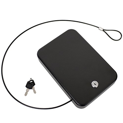 Algopix Similar Product 12 - Sunnydaze Small Portable Steel Keyed