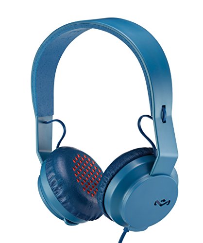 House of Marley EM-JH101-NV Rebel BT Over-Ear Headphones, Navy