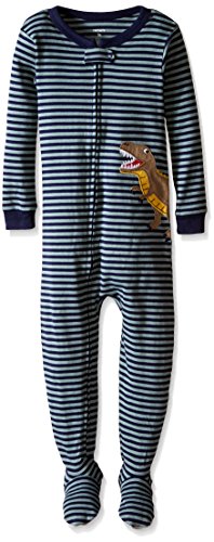 Carter's Little Boys' Striped Graphic Footie (Toddler)