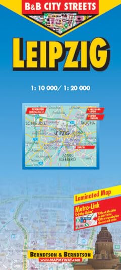 Berndtson & Berndtson Leipzig Map by B&b