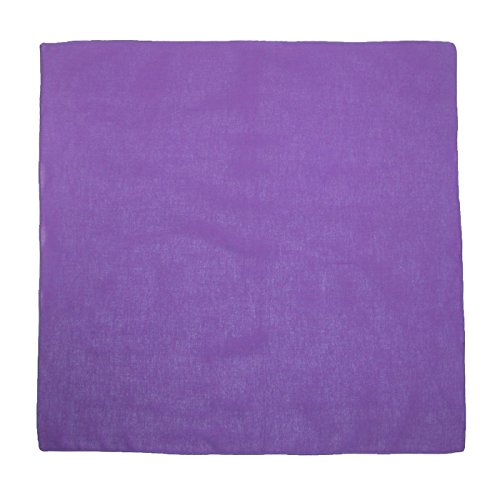 CTM Cotton Solid Color Bandanas