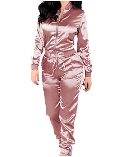 Algopix Similar Product 18 - ANDYOU Women Wild Solid Stand Up Collar