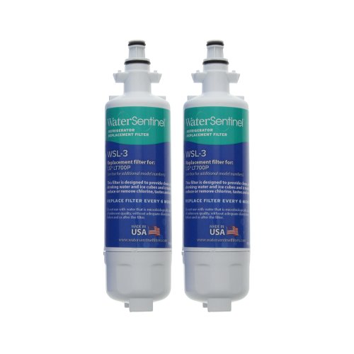 Water Sentinel WSL-3 Replacement Fridge Filter, 2-Pack