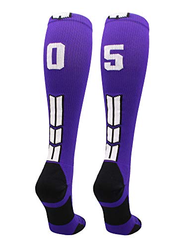 Algopix Similar Product 7 - MadSportsStuff Player Id Number Socks