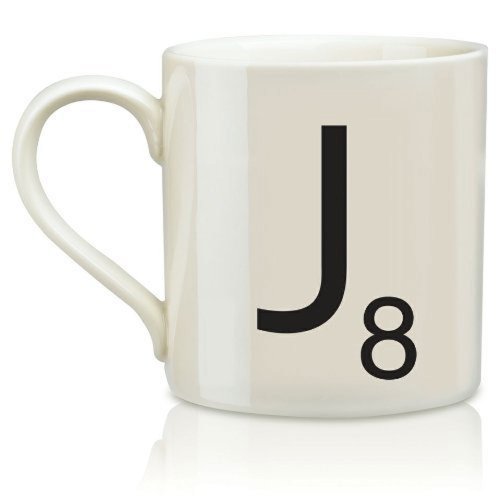 Scrabble Mug - Letter J
