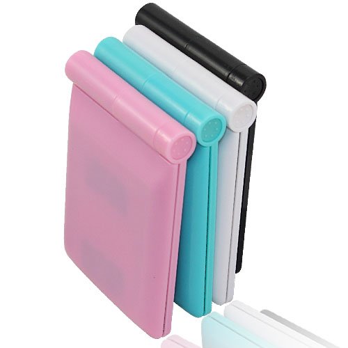 pay4save HOT Sale !!!!!! Girl Compact Hand Cosmetic Makeup Pocket Mirror with 8 LED Light