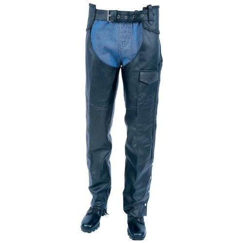 Algopix Similar Product 19 - Sld Cowhide Chaps W Braids3x  Style