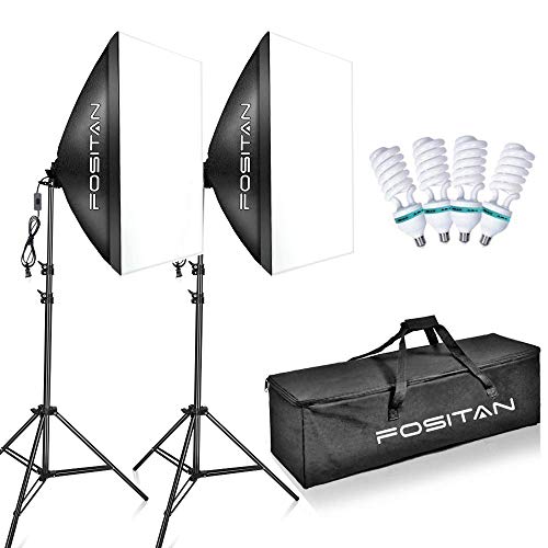 Algopix Similar Product 1 - FOSITAN 50X70cm20 X28 Softbox Studio