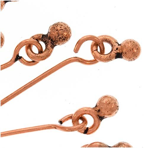 Algopix Similar Product 14 - Beadaholique Copper Dangle One Ball Eye