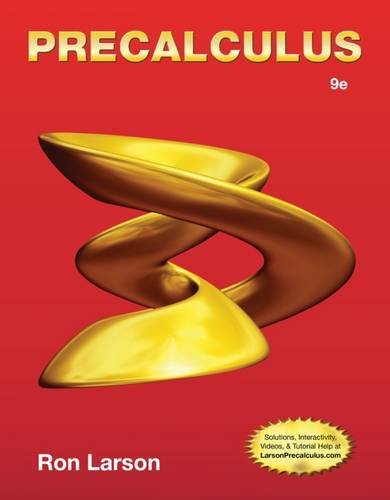 Precalculus, 9th Edition by by Ron Larson