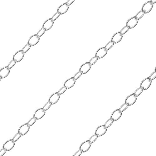 Algopix Similar Product 7 - Beadaholique Bulk Cable Chain Oval