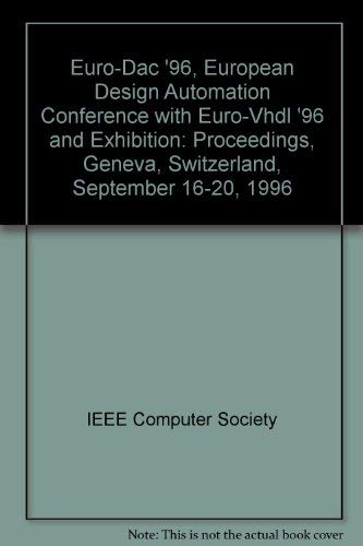 Euro-Dac '96 With Euro-Vhdl '96 by Switzerland) European Design Automation Conference (1996 : Geneva