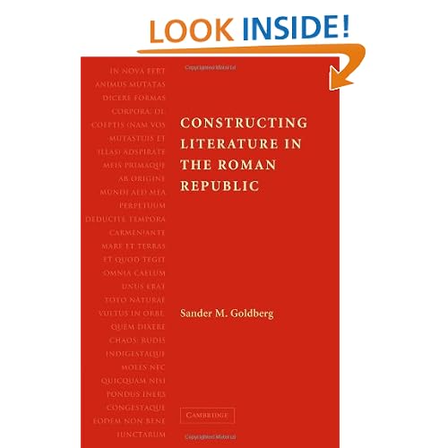 Constructing Literature in the Roman Republic