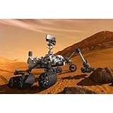 NASA Mars Curiosity Rover Spacecraft Poster - 13x19 custom fit with RichAndFramous Black 19 inch Poster Hangers