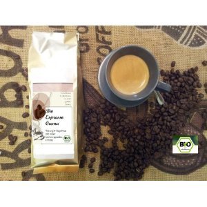 BIO ESPRESSO CREMA - Espresso - Kaffee Bohnen gemahlen 8 x 1000 g
frisch von uns gerstet