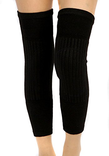 Eforcase Unisex Cashmere Wool Knee Brace Pads Winter Warm Thermal Knee Warmers Sleeve for Women Men
