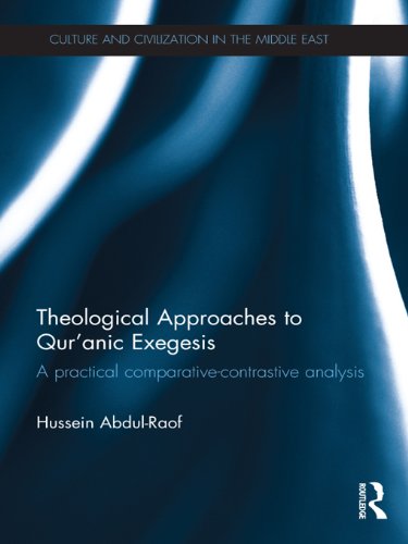Theological Approaches to Qur'anic Exegesis: A Practical Comparative-Contrastive Analysis (Culture and Civilization in the Middle East) by Hussein Abdul-Raof