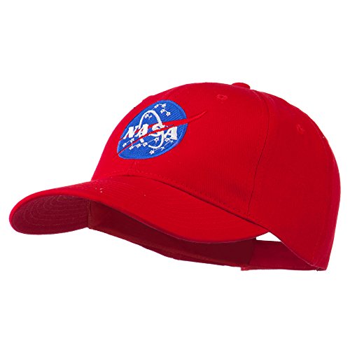 

NASA Insignia Embroidered Cotton Twill Cap - Red