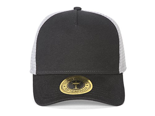 TopHeadwear Jersey Knit Five Panel Pro Style Mesh Back Caps