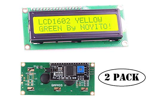 Algopix Similar Product 6 - NOYITO 1602 16x2 LCD Module Shield Blue