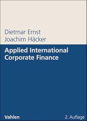 Applied International Corporate Finance