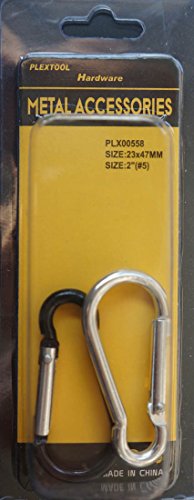 Algopix Similar Product 5 - Plextool Carabiner Keychain 2 2pcs 