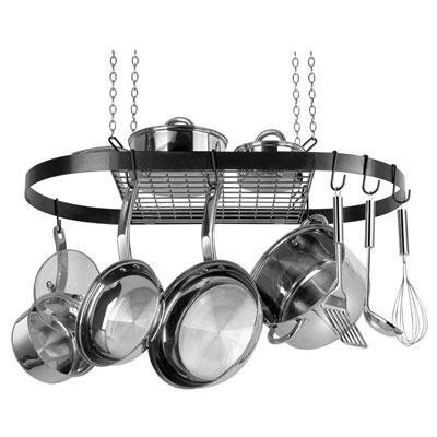 

Range Kleen-Black Oval Pot Rack