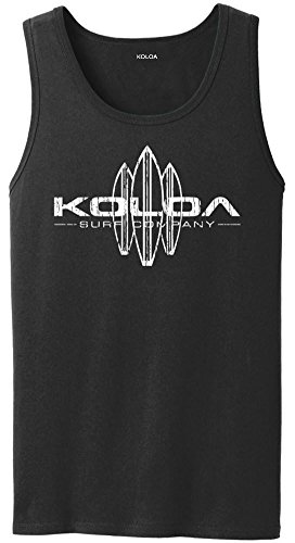 Koloa Surf Vintage Surfboard Logo Tank Tops in 27 Colors. Adult Sizes: S-4XL