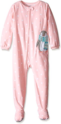 Carter's Little Girls' Dotted Footie (Toddler)