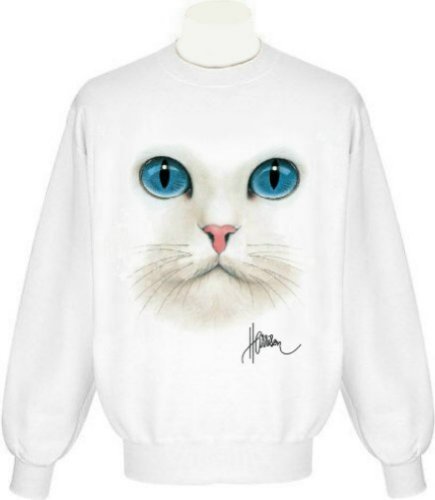 Cat Face Uni-Sex Sweatshirt