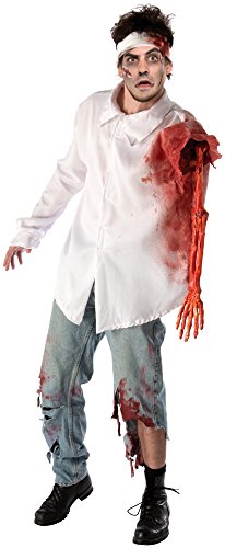 Forum Novelties Men's Zombie Attack Costume Shirt, Multi, Standard