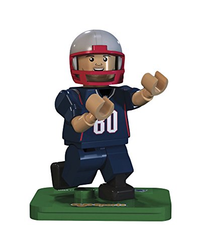 NFL GEN3 New England Patriots Danny Amendola Limited Edition Minifigures, Blue, Small