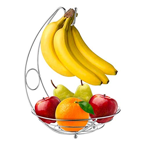 Algopix Similar Product 5 - Fruit Tree Bowl with Banana Hanger